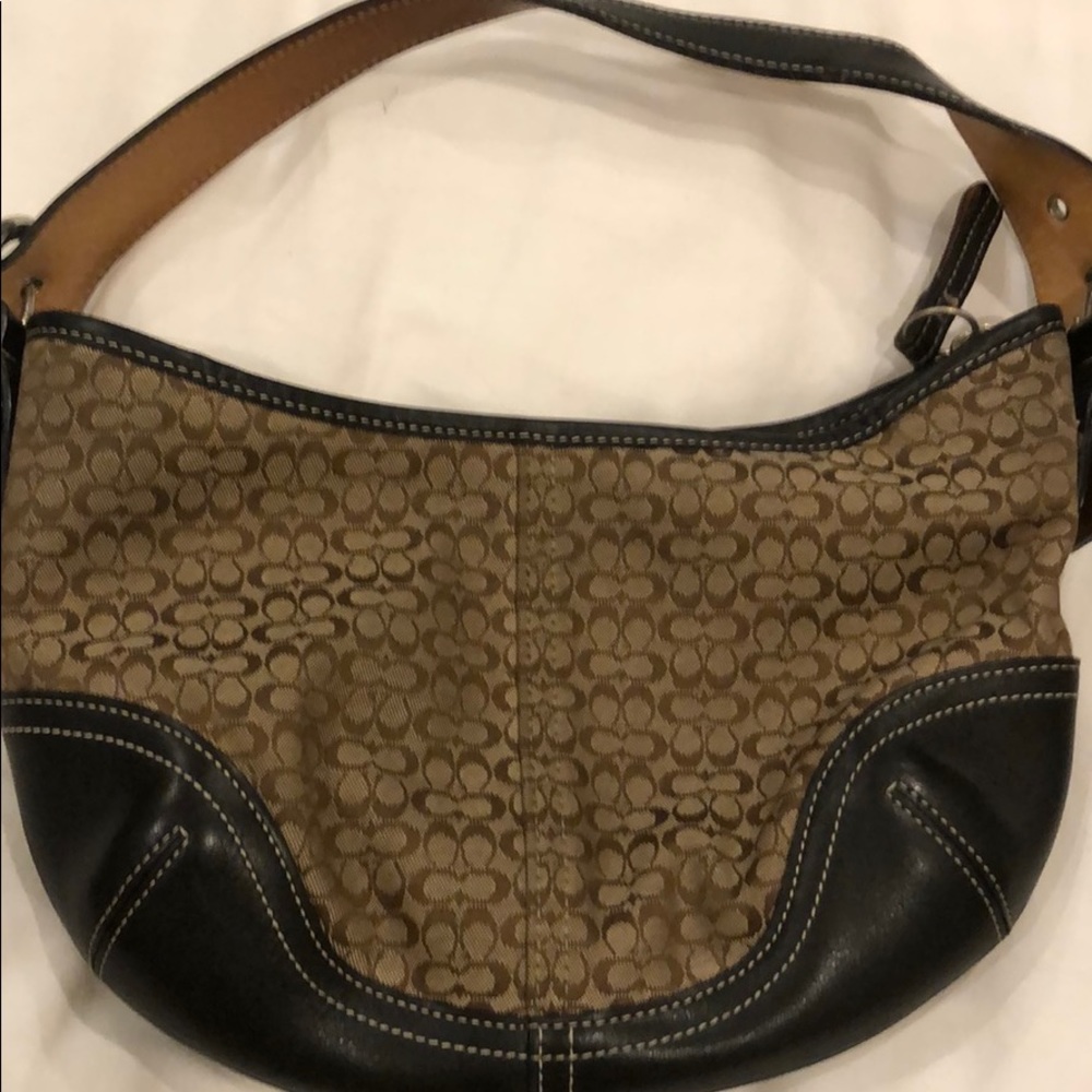 Coach monogram handbag